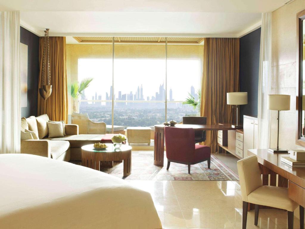 غرف فندق رافلز دبي